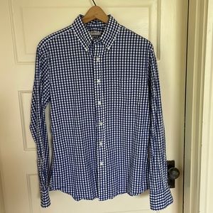 Made In New England Buttondown Gingham Check Shirt, M